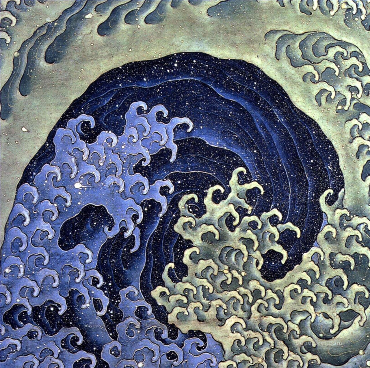 femenine wave Katsushika Hokusai Ukiyoe Oil Paintings